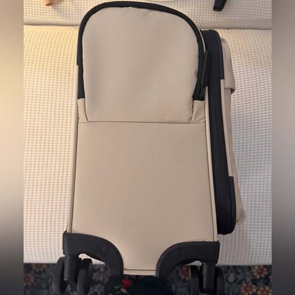 NWT Calpak Luka Soft-Sided Mini Carry-On in Oatmeal - Picture 4 of 8